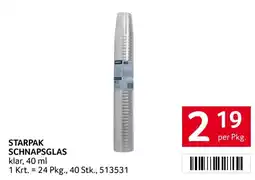 Transgourmet Starpak Schnapsglas Angebot