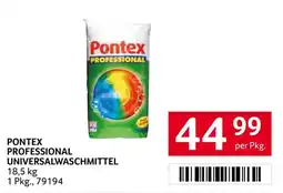 Transgourmet Pontex Professional Universalwaschmittel Angebot