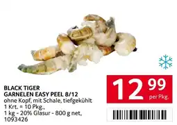 Transgourmet Black Tiger Garnelen Easy Peel Angebot