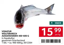 Transgourmet Vonatur Wolfsbarsch Angebot