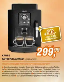 Expert Krups Kaffeevollautomat Eas008e Intensity Angebot
