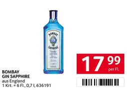 Transgourmet Bombay Gin Sapphire Angebot