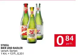 Transgourmet Stiegl Bier und Radler Angebot
