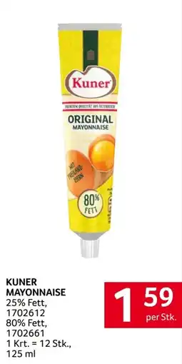 Transgourmet Kuner Mayonnaise Angebot