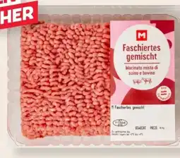 MPreis M Faschiertes gemischt Angebot