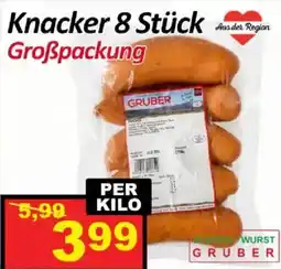Wurstico Knacker GRUBER Angebot