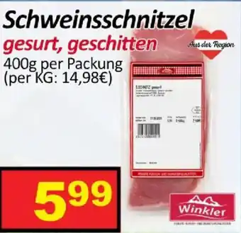 Wurstico Schweinsschnitzel Winkler Angebot