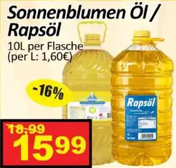 Wurstico Sonnenblumen Öl / Rapsöl Angebot