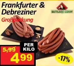Wurstico Frankfurter & Debreziner Angebot