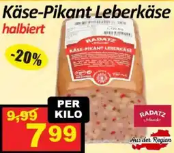 Wurstico Käse-Pikant Leberkäse Angebot