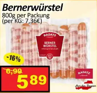 Bernerwürstel Radatz
