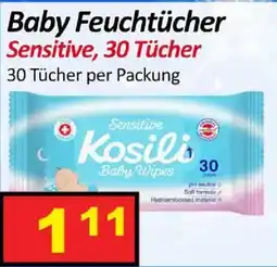Wurstico Baby Feuchttücher Sensitive Kosili Angebot