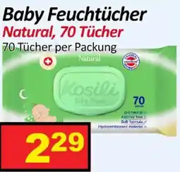 Wurstico Baby Feuchttücher Natural Angebot