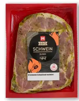MPreis M-BBQ Schweine Schopfsteak Angebot