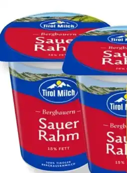 MPreis Tirol Milch Sauerrahm Angebot