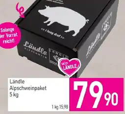 Sutterlüty Ländle Alpschweinpaket Angebot