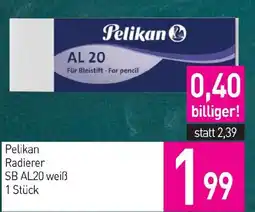 Sutterlüty Pelikan Radierer SB AL20 weiß Angebot