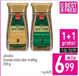 Sutterlüty Jacobs Cronat mild oder kräftig Angebot