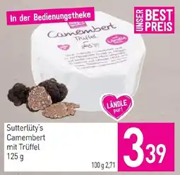 Sutterlüty Sutterlüty's Camembert mit Trüffel Angebot