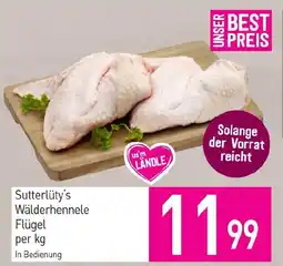Sutterlüty Sutterlüty's Wälderhennele Flügel Angebot
