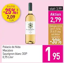 Sutterlüty Palacio de Nida Macabeo Sauvignon blanc DOP Angebot