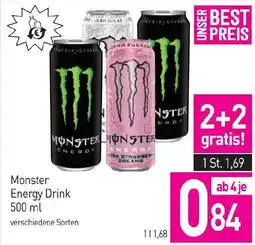 Sutterlüty Monster Energy Drink Angebot