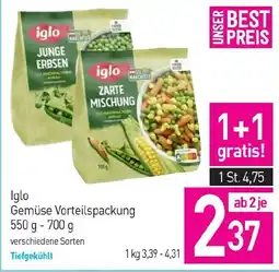 Sutterlüty Iglo Gemüse Vorteilspackung Angebot