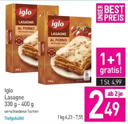 Sutterlüty Iglo Lasagne Angebot