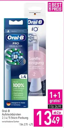Sutterlüty Oral-B Aufsteckbürsten Angebot