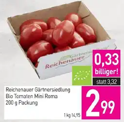 Sutterlüty Reichenauer Gärtnersiedlung Bio Tomaten Mini Roma Angebot