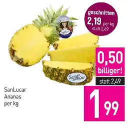Sutterlüty SanLucar Ananas Angebot