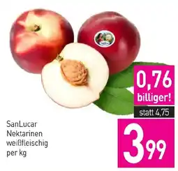 Sutterlüty SanLucar Nektarinen weißfleischig Angebot