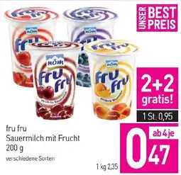 Sutterlüty fru fru Sauermilch mit Frucht Angebot