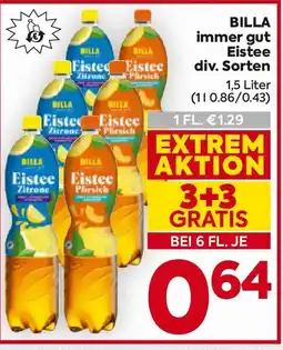 Billa BILLA immer gut Eistee Angebot