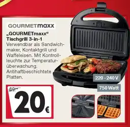 Woolworth GOURMETmaxx Tischgrill 3-in-1 Angebot