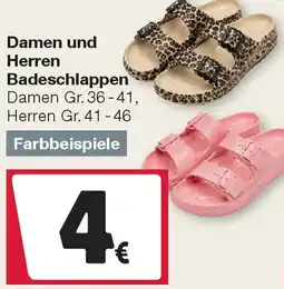 Woolworth Damen und Herren Badeschlappen Angebot