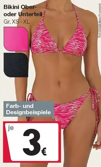 Bikini Ober- oder Unterteil