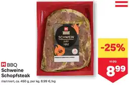 MPreis BBQ Schweine Schopfsteak Angebot