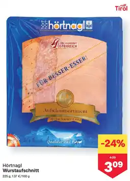 MPreis Hörtnagl Wurstaufschnitt Angebot