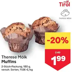 MPreis Therese Mölk Muffins Angebot
