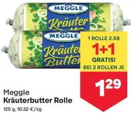 MPreis Meggle Kräuterbutter Rolle Angebot