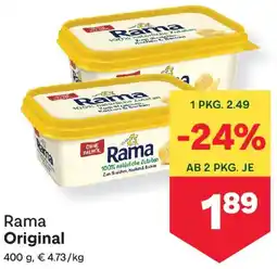 MPreis Rama Original Angebot