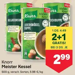 MPreis Knorr Meister Kessel Angebot