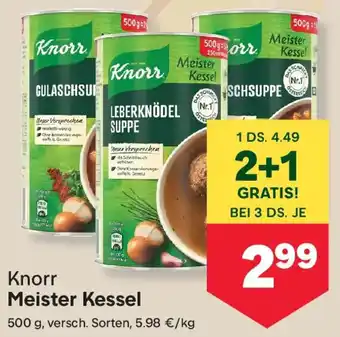 MPreis Knorr Meister Kessel Angebot