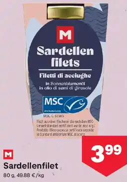 MPreis Sardellenfilet Angebot