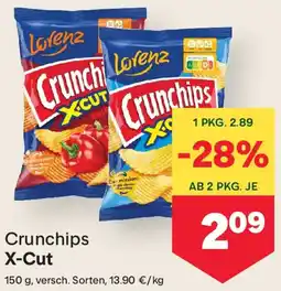 MPreis Lorenz Crunchips X-Cut Angebot