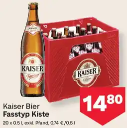 MPreis Kaiser Bier Fasstyp Kiste Angebot