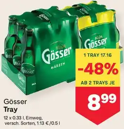 MPreis Gösser Tray Angebot