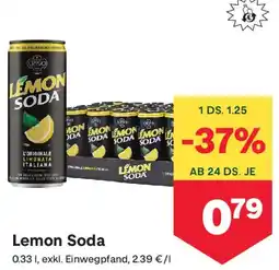 MPreis Lemon Soda Angebot