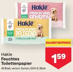 MPreis Hakle Feuchtes Toilettenpapier Angebot